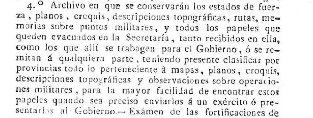 14 El Ejército Español El Documento Cartográfico Militar Manuscrito 7777
